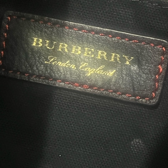 Burberry Multicolor House Canvas and Leather Patchwork Ashby Bucket Bag - Picture 5 of 16